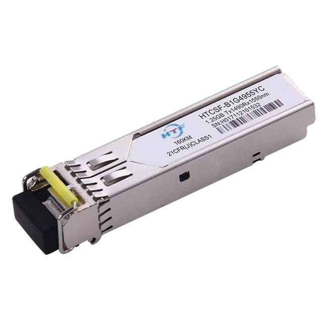 1.25G BIDI 160km Modul fiberoptiska sändtagare
